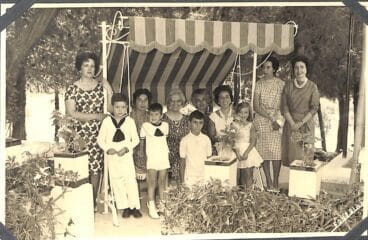Familiares de Sanz de Bremond en la Casa Montaner | Foto Familia Sanz de Bremond/AMX
