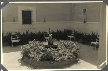 Patio tipo andaluz de la Casa Montaner | Foto Familia Sanz de Bremond/AMX