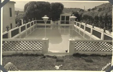 Piscina de la Casa Montaner | Foto Familia Sanz de Bremond/AMX