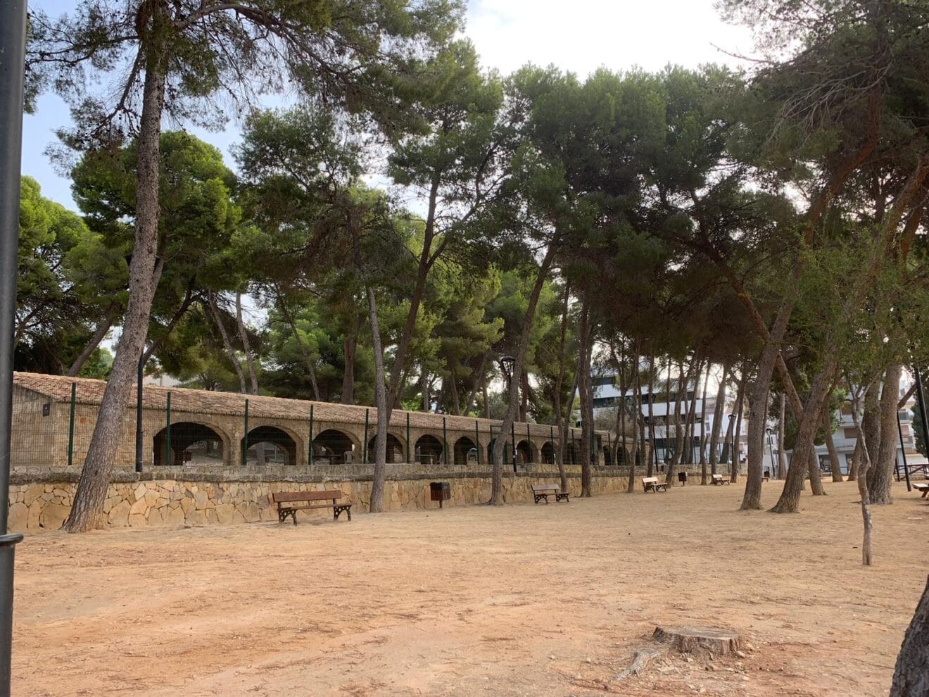 El riurau d'Arnauda en el Parque Montaner