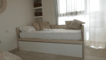 La casa cuenta con 3 dormitorios