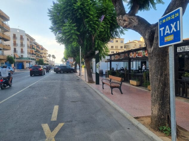 Imagen: Parada de taxis de Duanes de la Mar