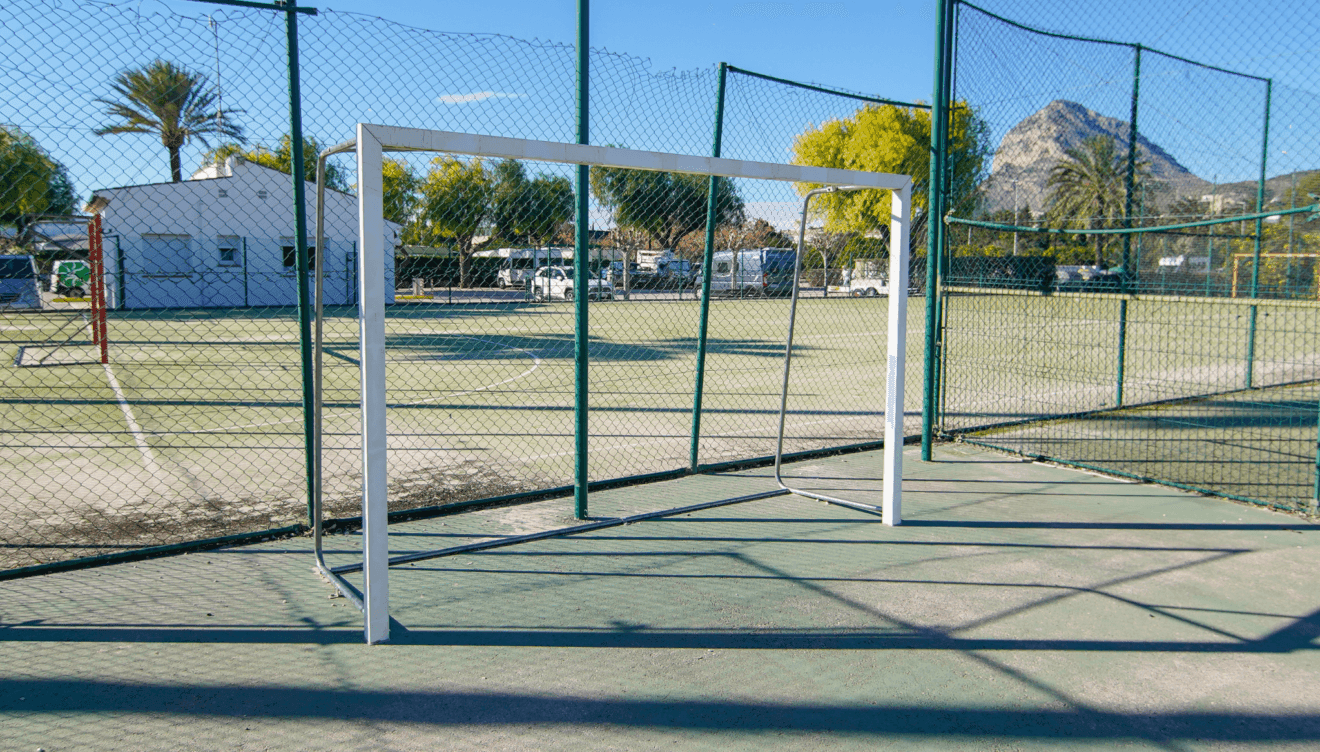 Porterías en Camping Jávea