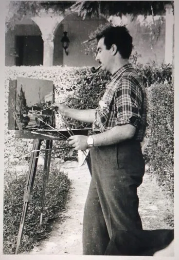 Soler Blasco en la Casa Montaner | Foto Familia Sanz de Bremond/AMX