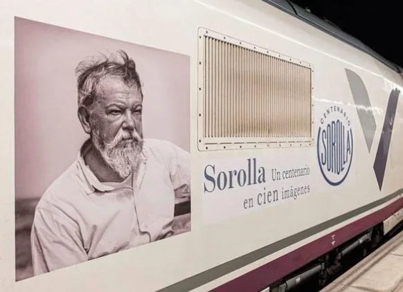 Imagen: Sorolla en el AVE