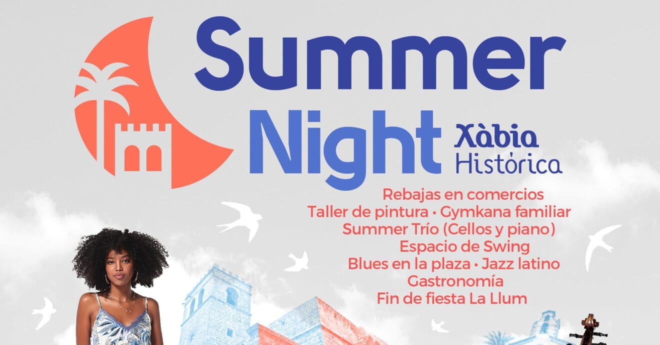 Summer Night en Xàbia Histórica en agosto
