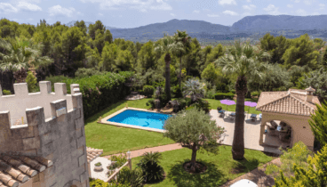 Vistas a los jardines y valles