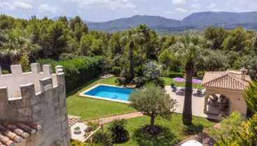 Vistas a los jardines y valles