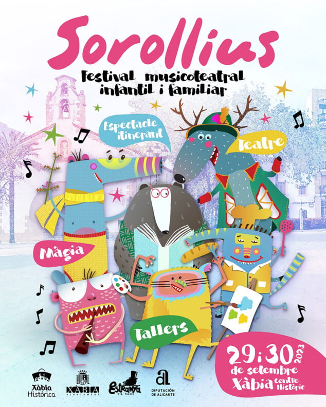 Imagen: Cartel del 4º Festival Sorollius organizado por Xàbia Històrica 2023