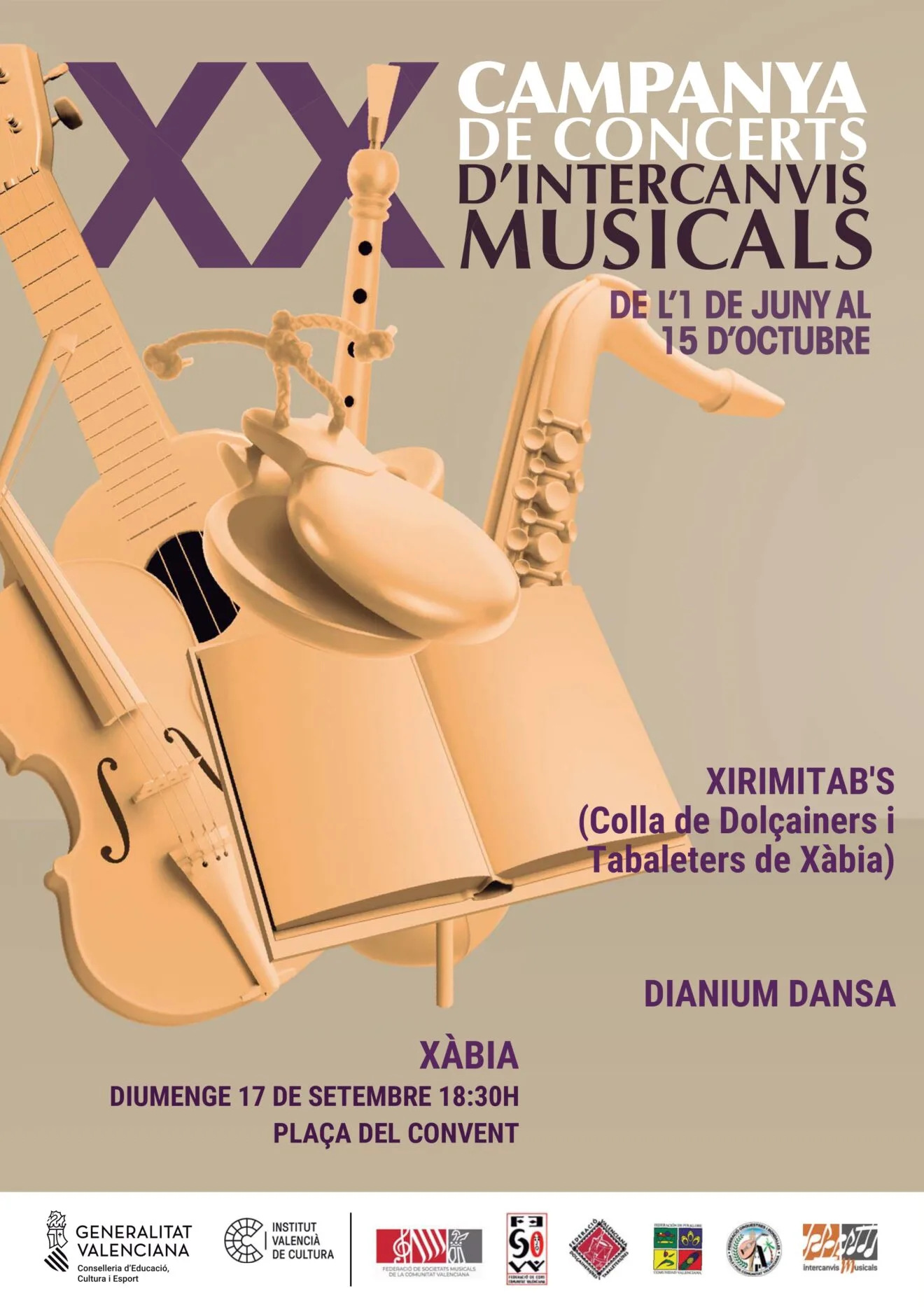 Cartell intercanvi Xàbia