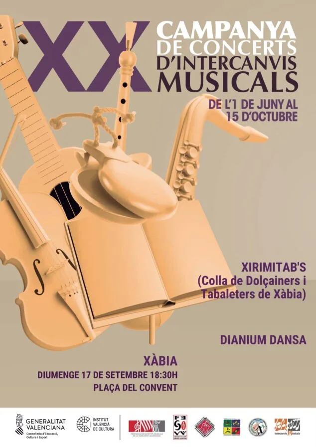 Imagen: Cartell intercanvi Xàbia
