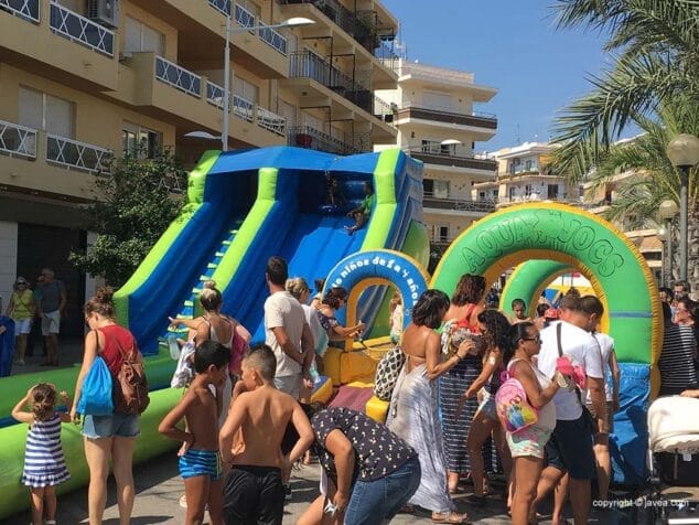 Imagen: Celebración del día del  Niño en fiestas de Loreto Xàbia (archivo)