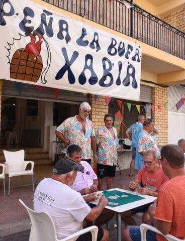 Concurso de brisca peña la Bufa Xàbia | Foto Foto Mª Dolores Ferrer (Lolo)