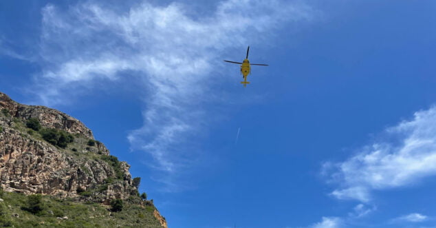 Imagen: Helicóptero de rescate (archivo)
