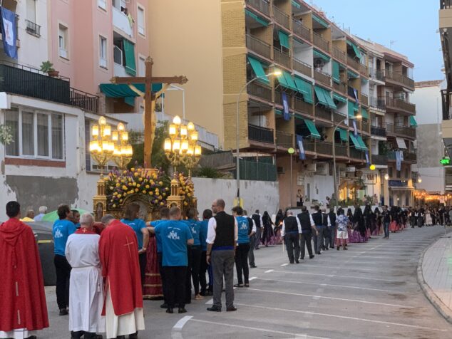 Imagen: Procesión del Santísimo Cristo del Mar en Xàbia