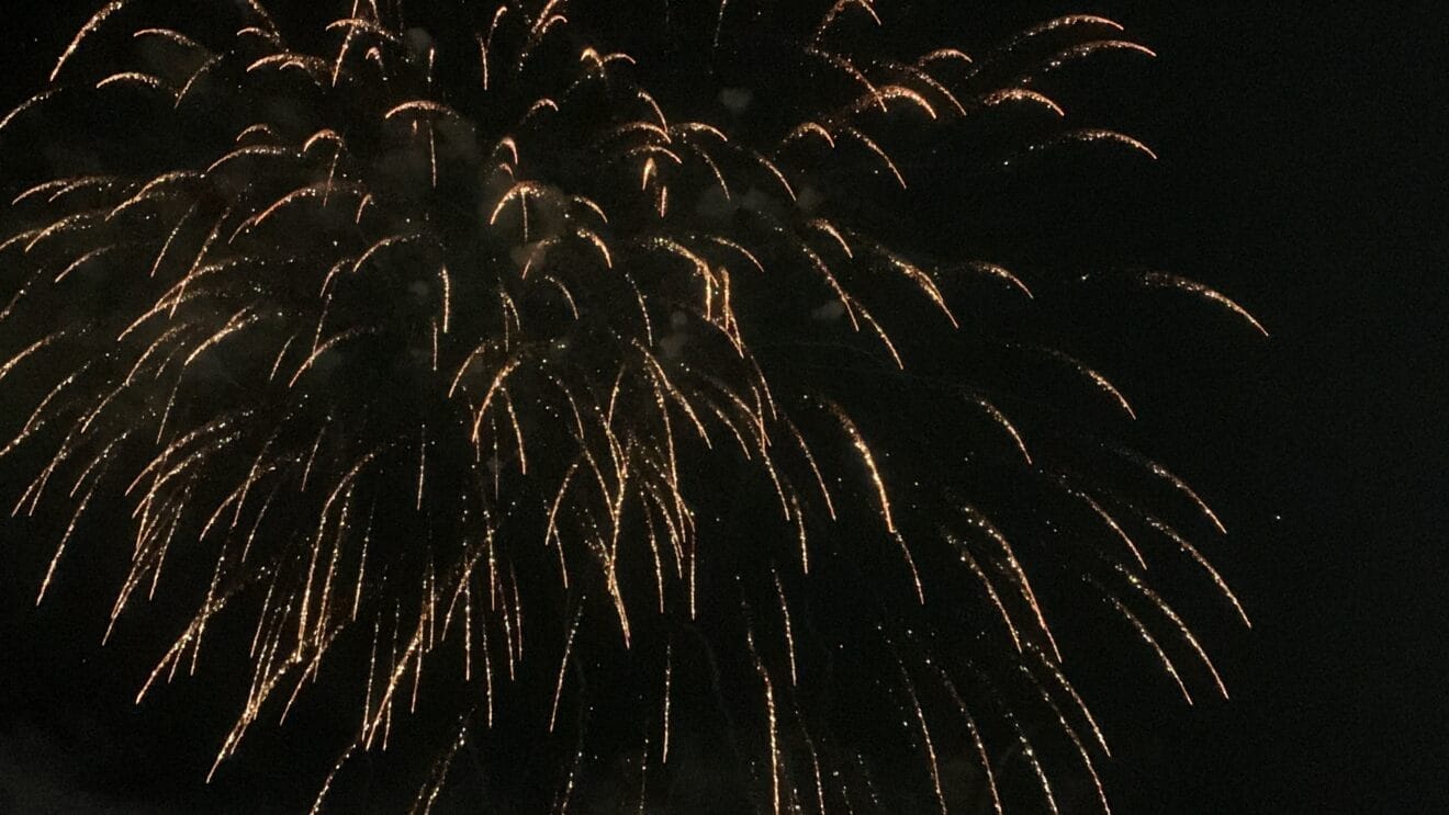Castillo piroacuático Fiestas Loreto Xàbia 2023