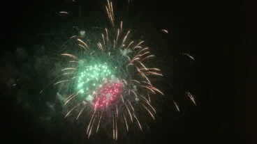 Castillo piroacuático Fiestas Loreto Xàbia 2023