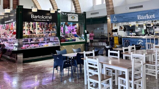 Imagen: Interior del Mercat de Xàbia