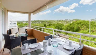 Maravillosas vistas a la naturales desde el ático