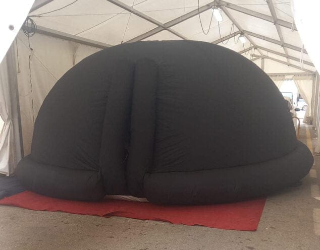 Imagen: Planetario en las fiestas de Loreto Xàbia