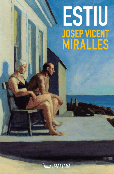 Portada de Estiu, nueva novela de Josep Vicent Miralles