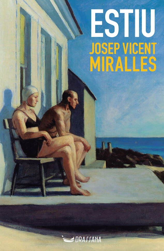 Imagen: Portada de Estiu, nueva novela de Josep Vicent Miralles