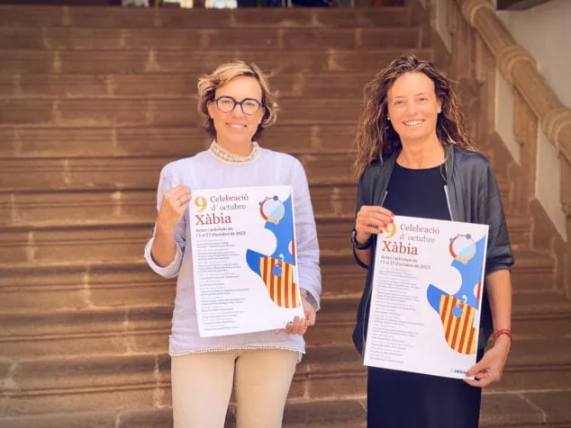 Imagen: Presentación de la programación del 9 d'Octubre en Xàbia