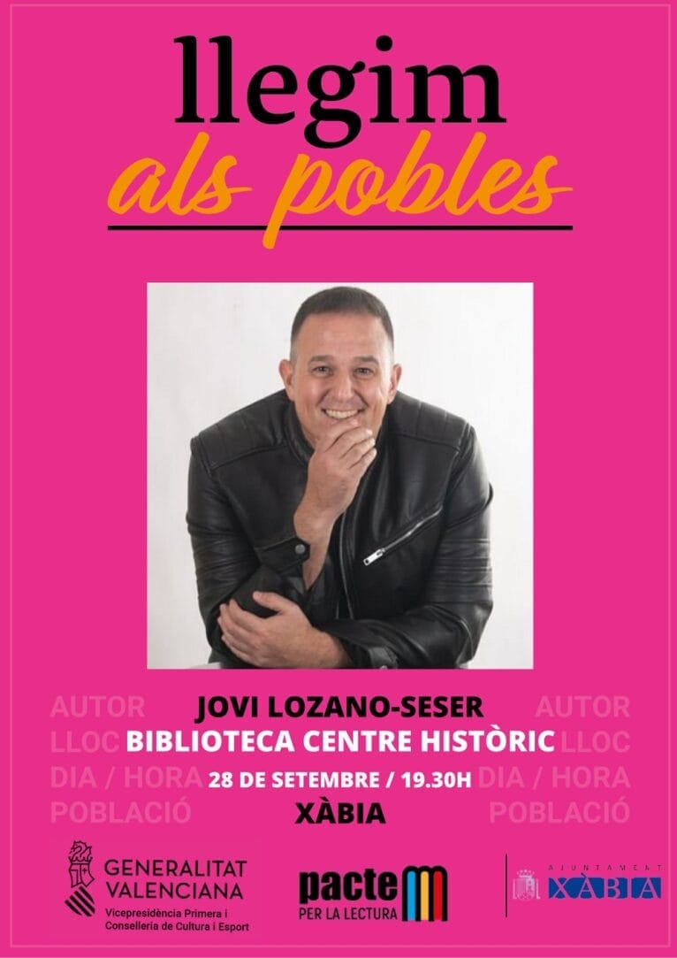 Presentación del libro de Jovi Lozano-Seser en Xàbia