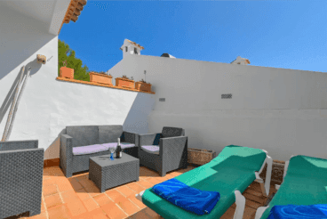 Zona de terraza para disfrutar del aire libre