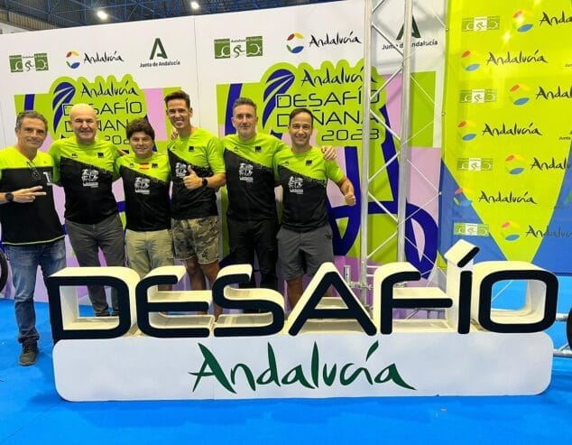 Imagen: Atletas del Llebeig en el Desafío de Doñana 2023
