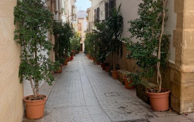 Imagen: Calle del Centro Histórico de Xàbia