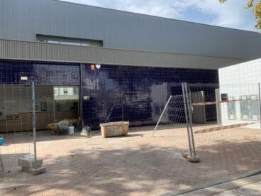 Estado actual de la futura piscina municipal