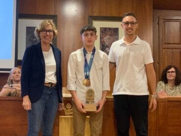 Homenaje a los gimnastas del CD Montgó Xàbia