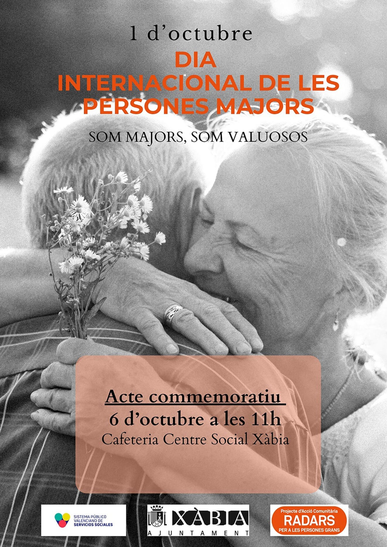 La concejalía de la Tercera Edad de Xàbia celebra el día de Internacional de las personas mayores