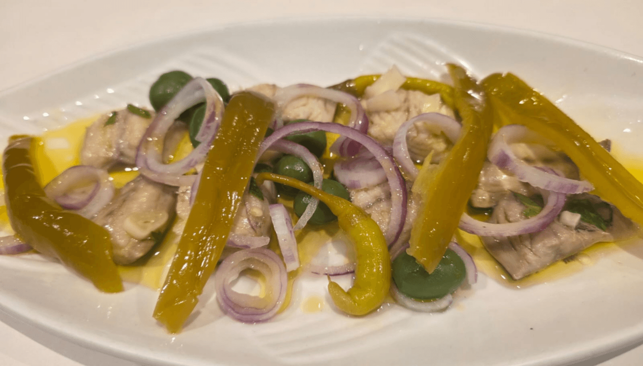 Platos con productos de proximidad