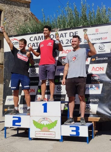 Podio del Enduro del Bages
