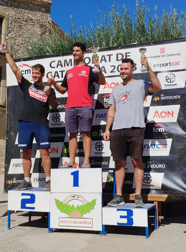 Imagen: Podio del Enduro del Bages