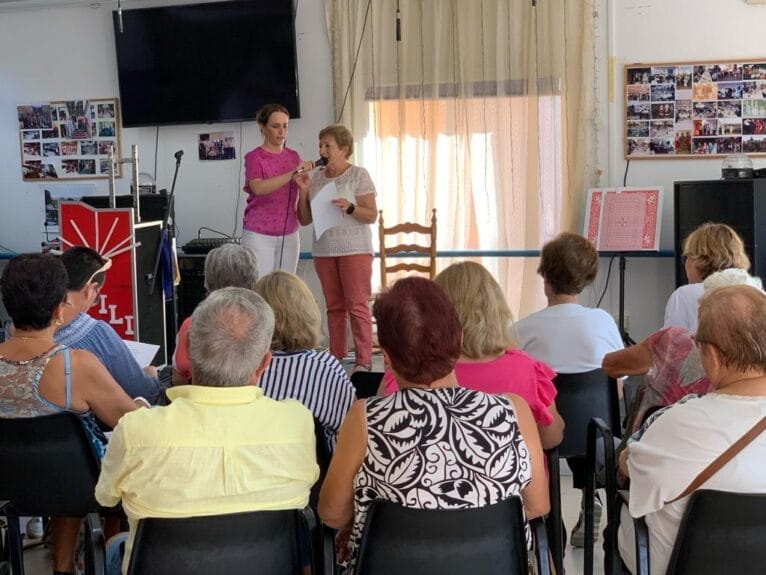 Recital de poesía Mayores Xàbia
