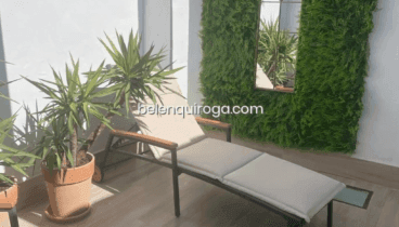 Su increíble patio privado para relajarte