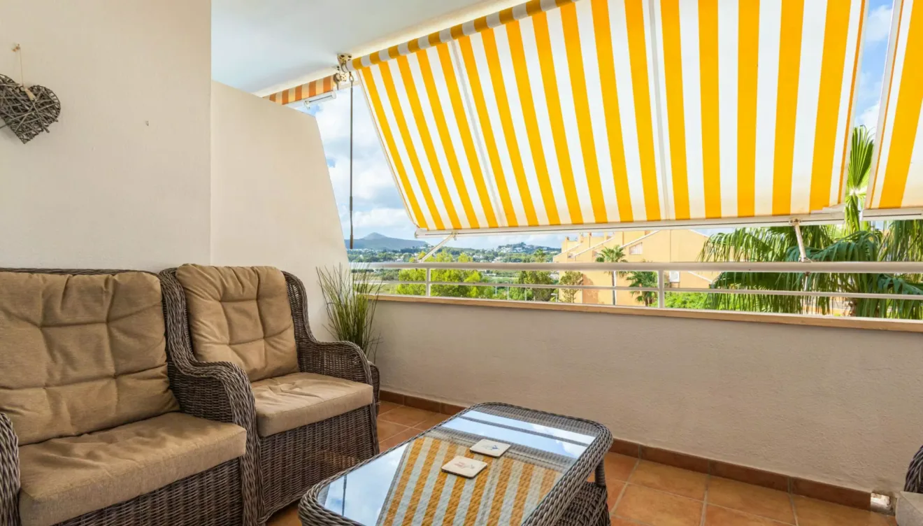 Terraza para relajarte mientras disfrutas de sus vistas