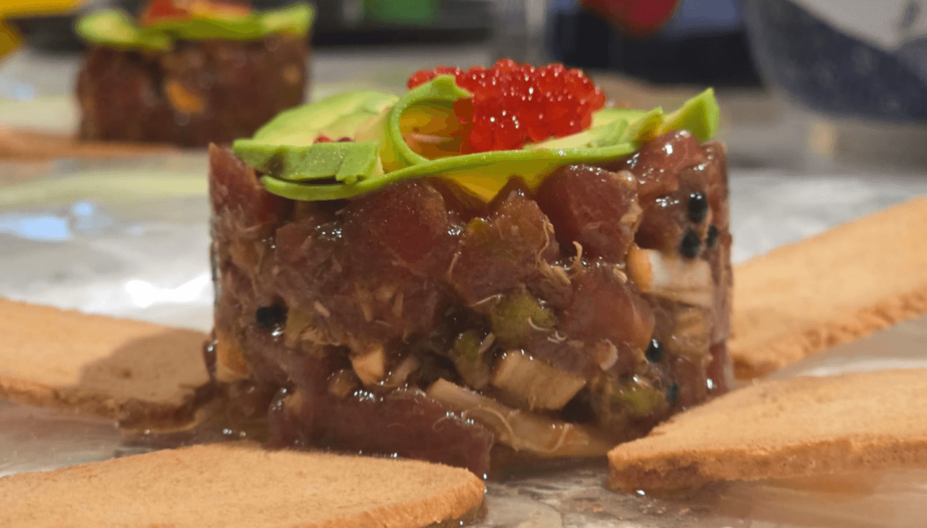 Un tartar con los mejores productos