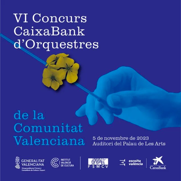 Imagen: VI Concurso CaixaBank d'Orquestres de la Comunitat Valenciana en el Auditori del Palau de les Arts de València