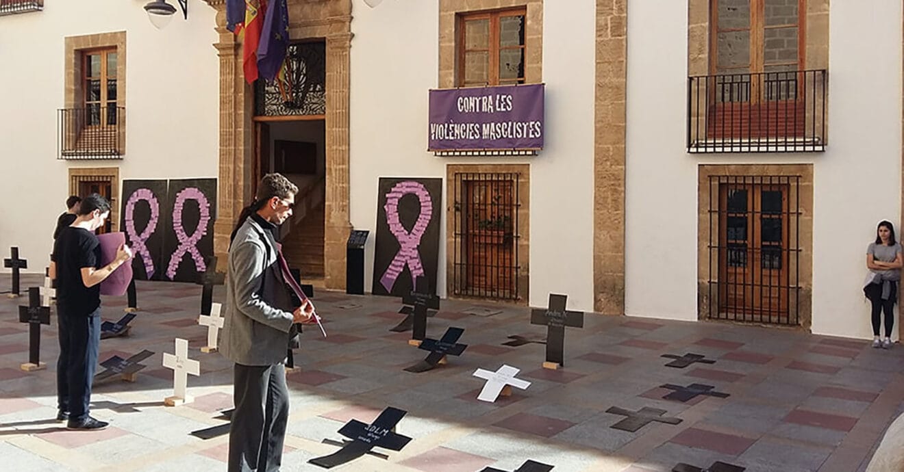Acto del 25N en Xàbia (archivo)