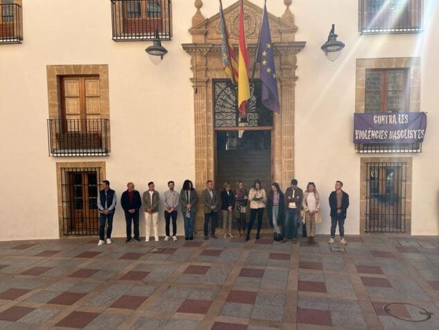 Imagen: Acto institucional 25N. Lectura del manifiesto