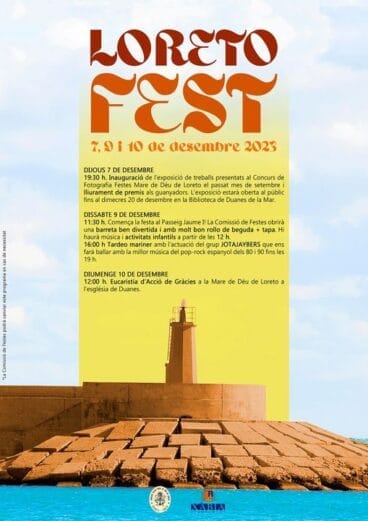 Cartel del LoretoFest 2023 Xàbia