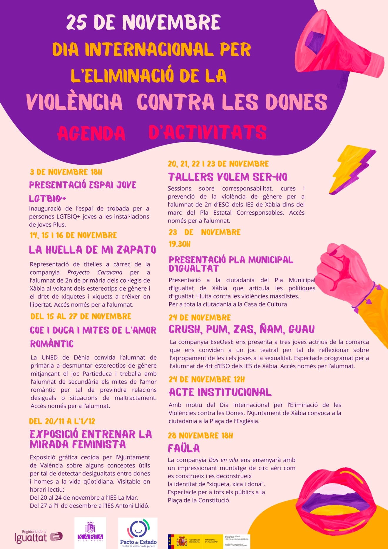 Cartel Programación 25N