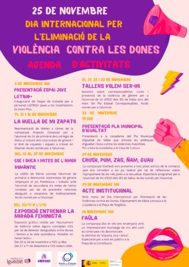 Cartel Programación 25N