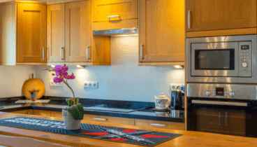 Cocina bien equipada