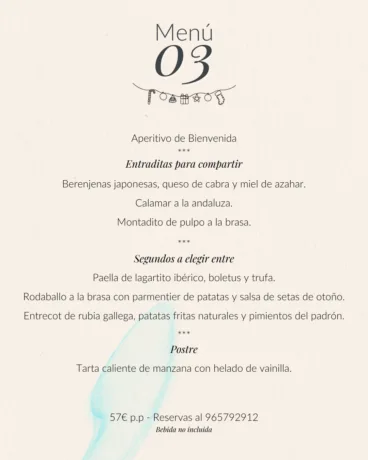 Disfruta con tus compañeros de trabajo de un menú exquisito