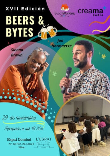 El Beers and Bytes motivará a los emprendedores con las historias de Jon Hormaetxe y Sienna Brown